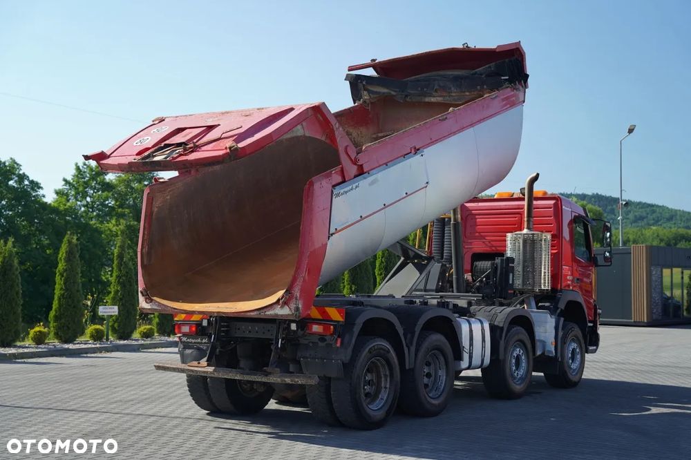 Volvo FMX 460 / 8x4 / WYWROTKA TYLNOZSYPOWA / HYDROKLAPA / I-SHIFT  / PLANDEKA  ELEKTRYCZNA  /  EURO 6 / - 6