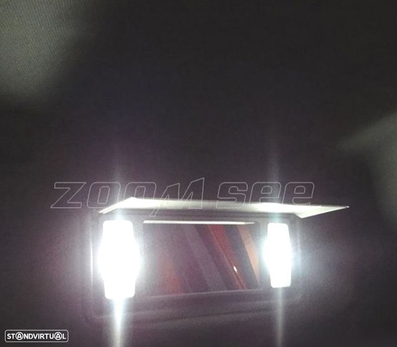 KIT COMPLETO 15 LAMPADAS LED INTERIOR PARA OPEL ASTRA H OPC GTC HATCHBACK 04-09 - 6