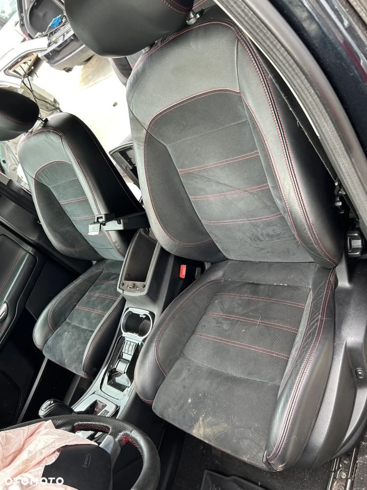 FOTELE FORD S MAX MK1 LIFT TITANIUM X CZERWONA NIC - 1