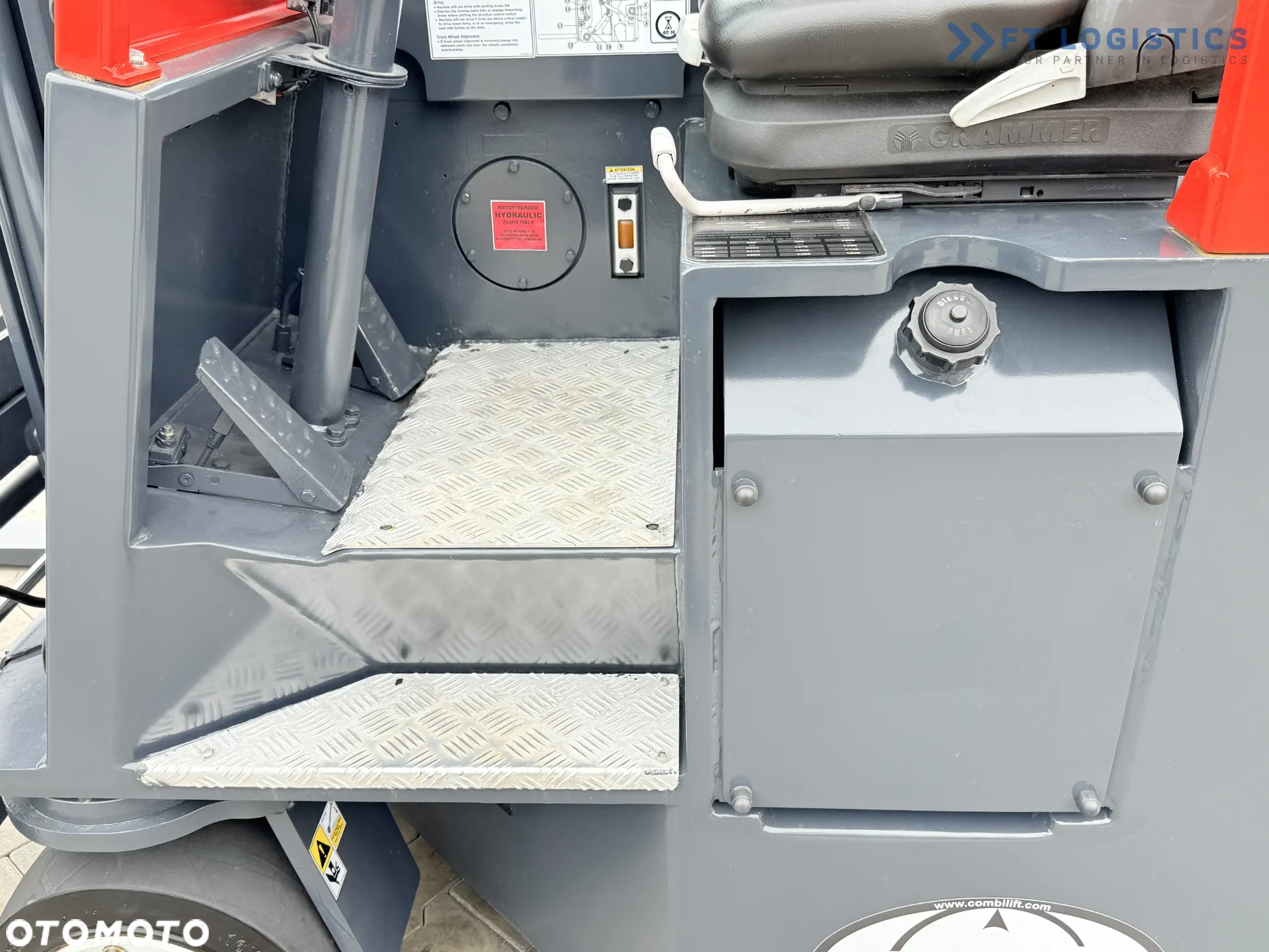 Combilift Combilift C3000CB-TRIPLEX 6000mm -2016 ROK- / JEDYNIE 2161 MTH / WOLNY SKOK / POZYCJONER WIDEŁ / DIESEL - 4