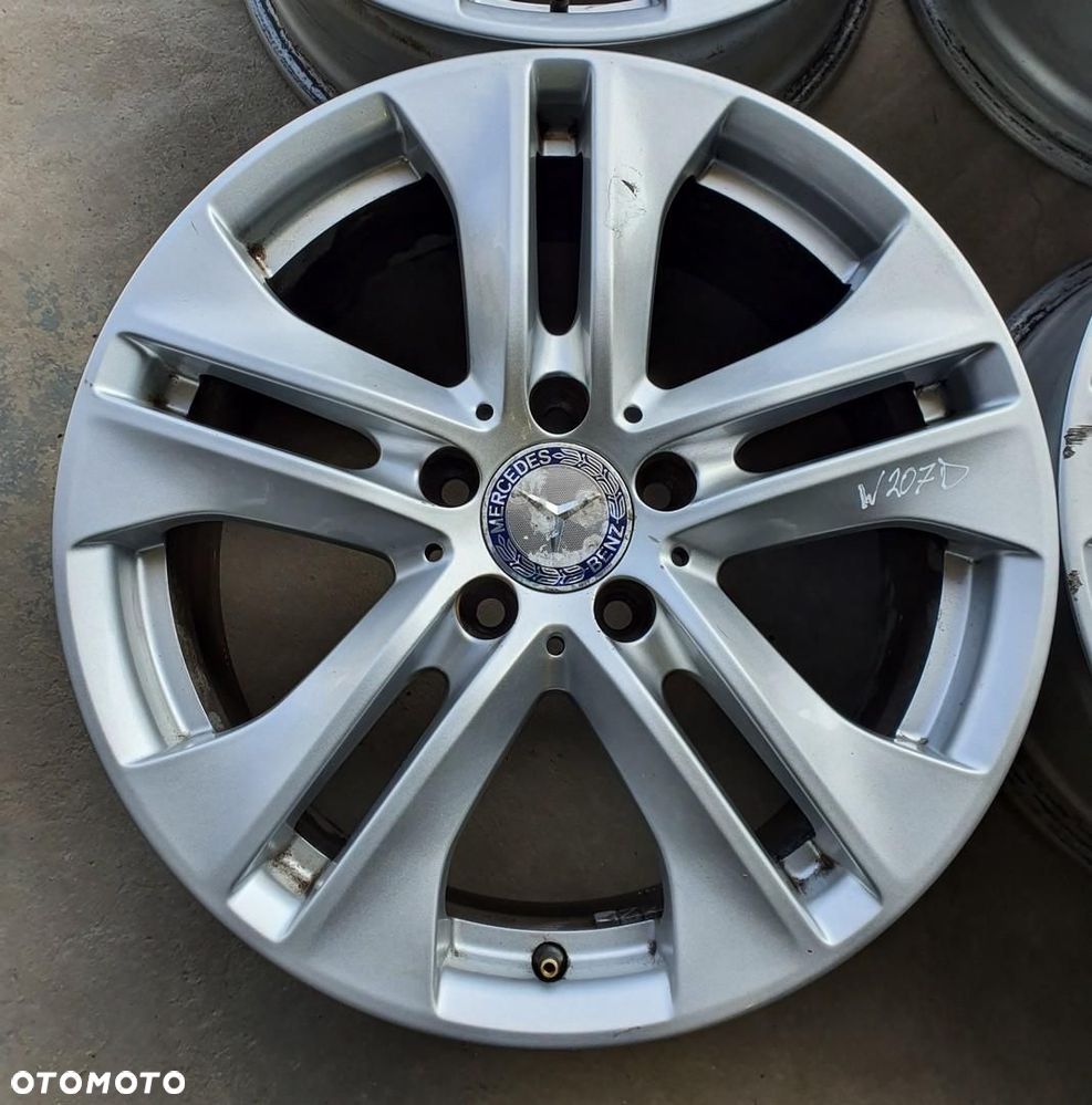 FELGI ALUFELGI 17 7.5J ET45 5X112 MERCEDES W207 A2074010602 KOMPLET - 5