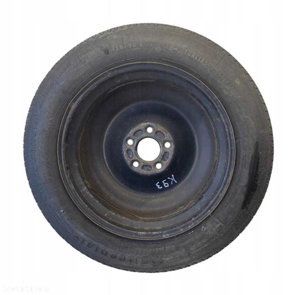 KOŁO DOJAZDOWE FORD FOCUS MK3 MONDEO MK4 C-MAX 125/90R16 5X108 AM51BA - 1