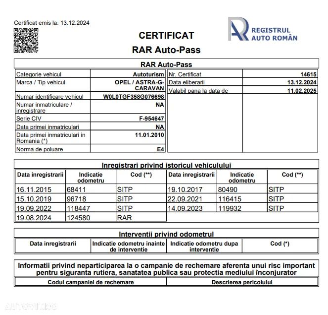 Opel Astra Classic Caravan 1.6i - 20