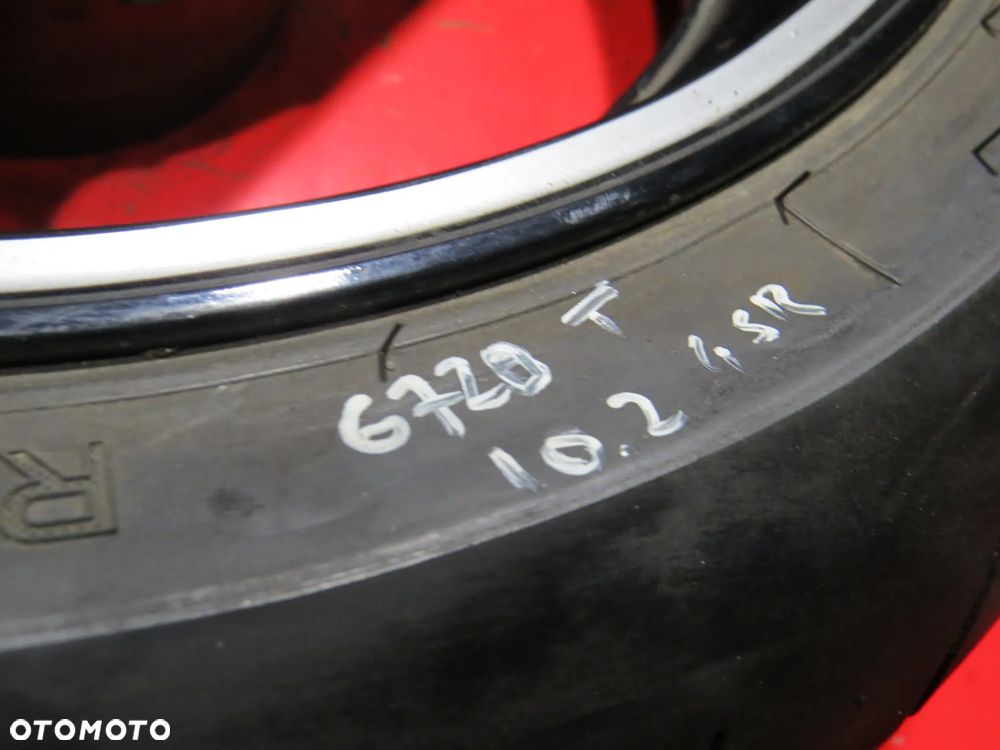 SUZUKI GSR600 GSR 600 K10 09 KOŁO TYŁ TYLNE FELGA OPONA 180/55-17 - 7