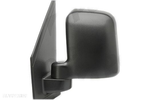 Oglinda exterioara Ford Transit/Tourneo Connect (C170), 05.03-2009.2006, Ford Transit/Tourneo Connect (C170), 09.2006-06.2009, stanga/dreapta, culoare sticla crom, sticla convexa, cu carcasa neagra, ajusta - 2