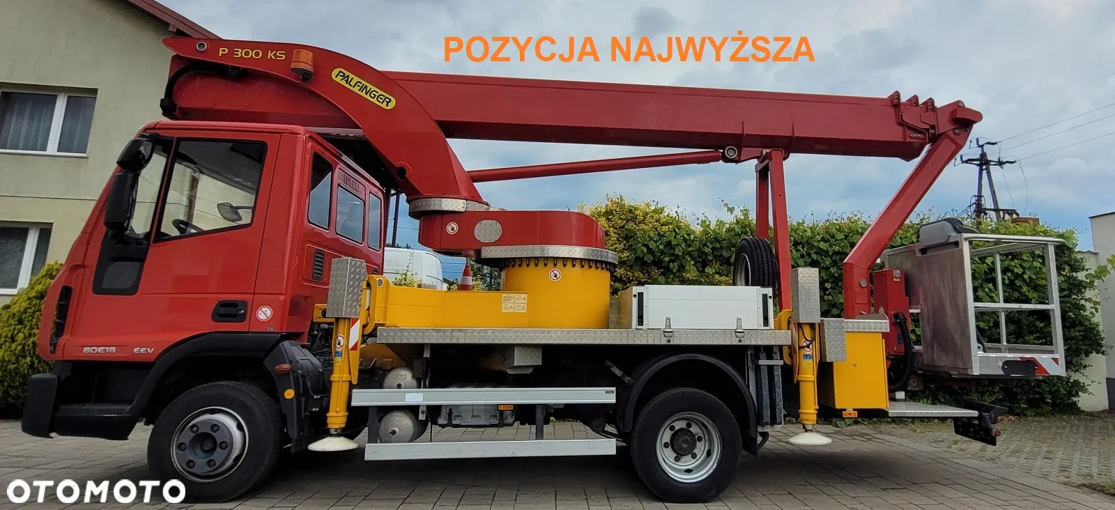 Iveco podnośnik koszowy 30 m Palfinger P300 KS Wumag WT zwyżka Ruthmann Bison TKA - 17
