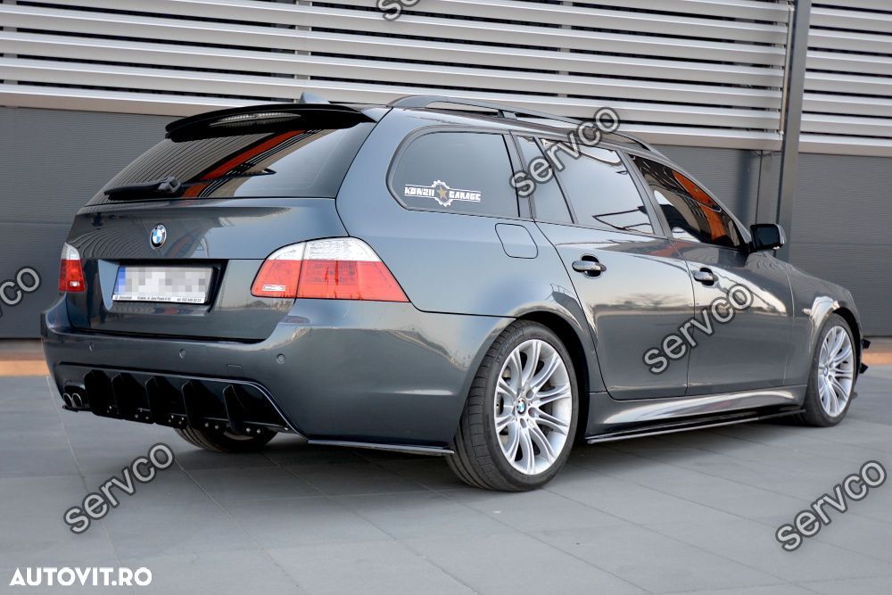 Prelungire spate BMW Seria 5 E60 E61 M-Pachet 03-10 v2 Maxton Design - 5