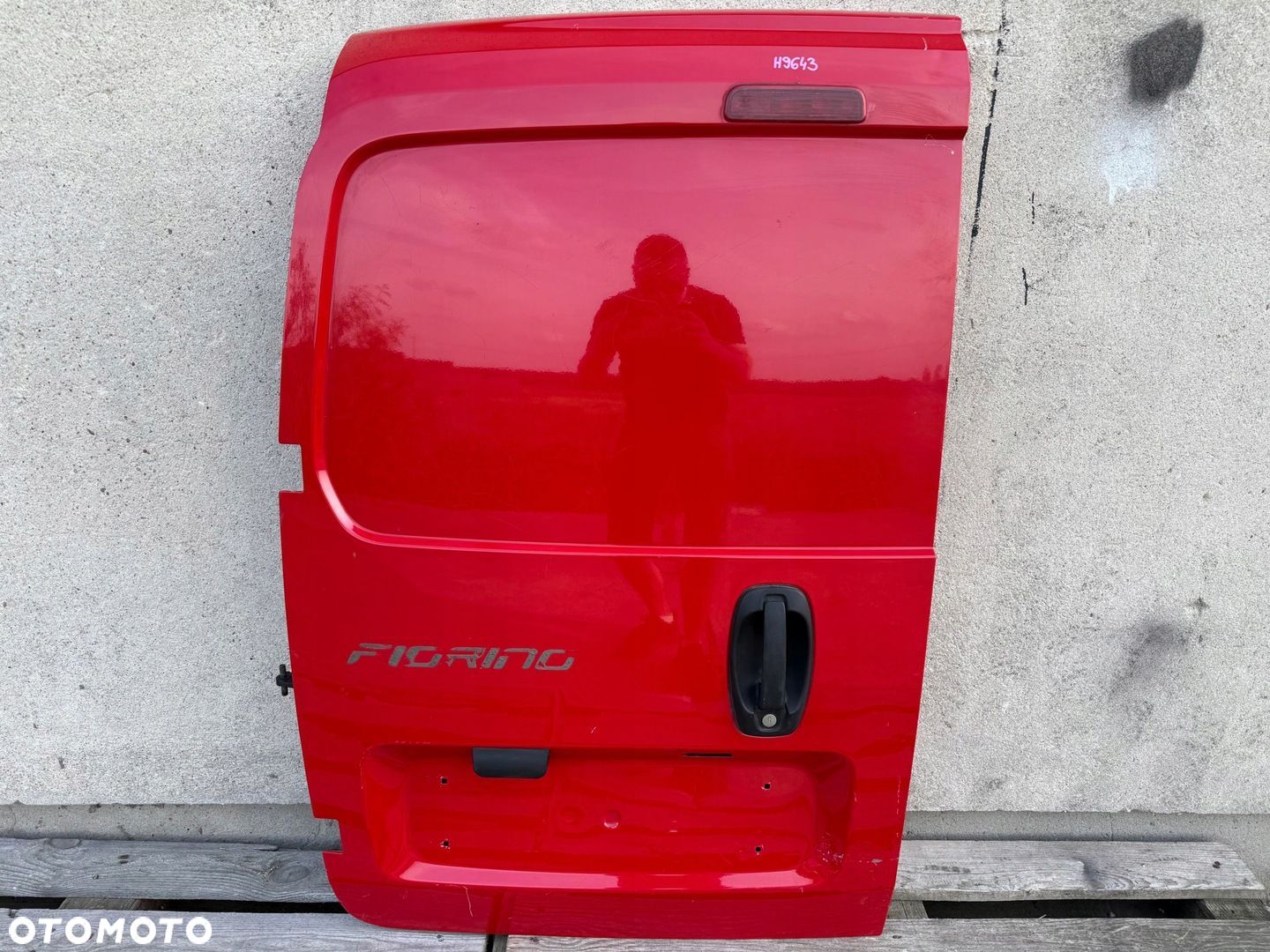 DRZWI TYL TYLNE LEWE FIAT FIORINO CITROEN NEMO BIPPER 2007- BARDZO LADNE - 1