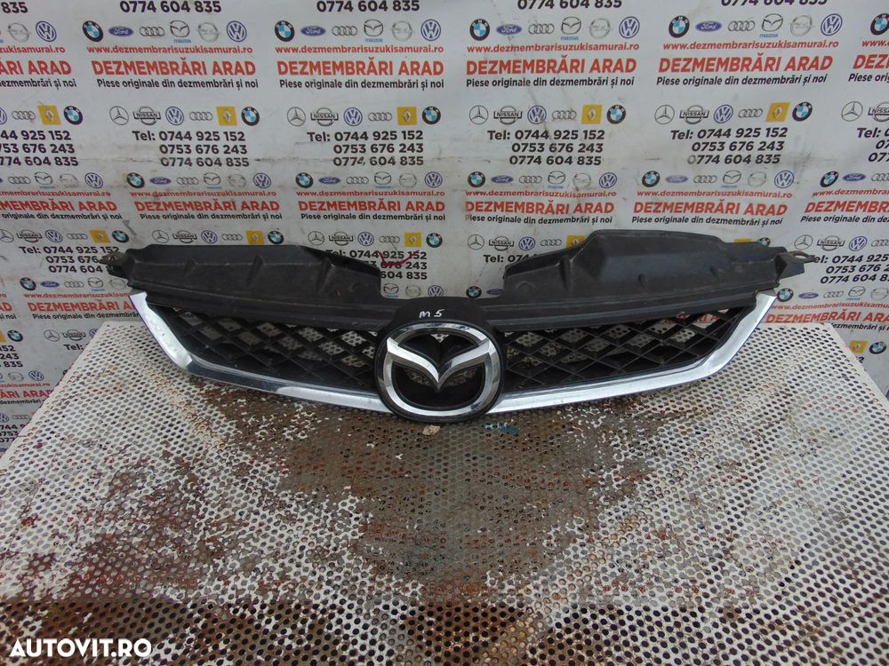 Grila cu emblema Mazda 5 2005-2010 grila fata cu emblema mazda 5 - 1