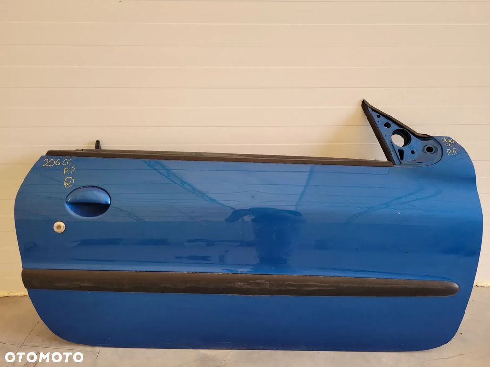 PEUGEOT 206 CC ZDERZAK / KLAPA / DRZWI / DACH SREBRNY - 20