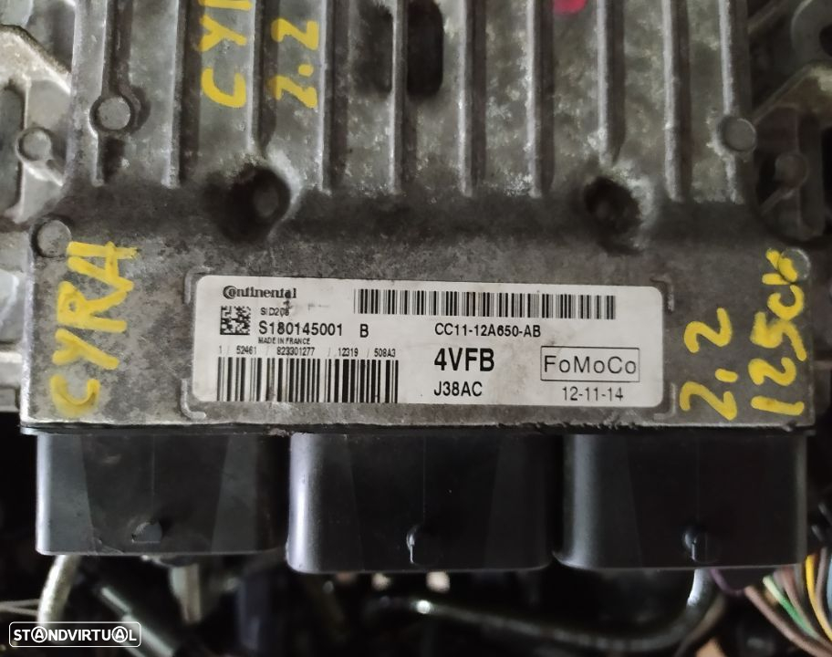 Motor Ford Transit 2.2TDCI 125cv CYRA caixa 6 velocidades CC1R 7003 BB - 8
