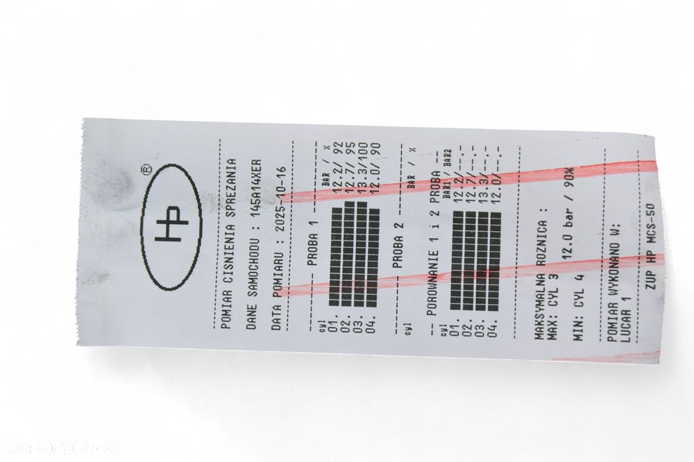 Silnik OPEL ADAM CORSA D ASTRA J MERIVA B 1.4 16V 101KM A14XER KOMPRESJA - 11