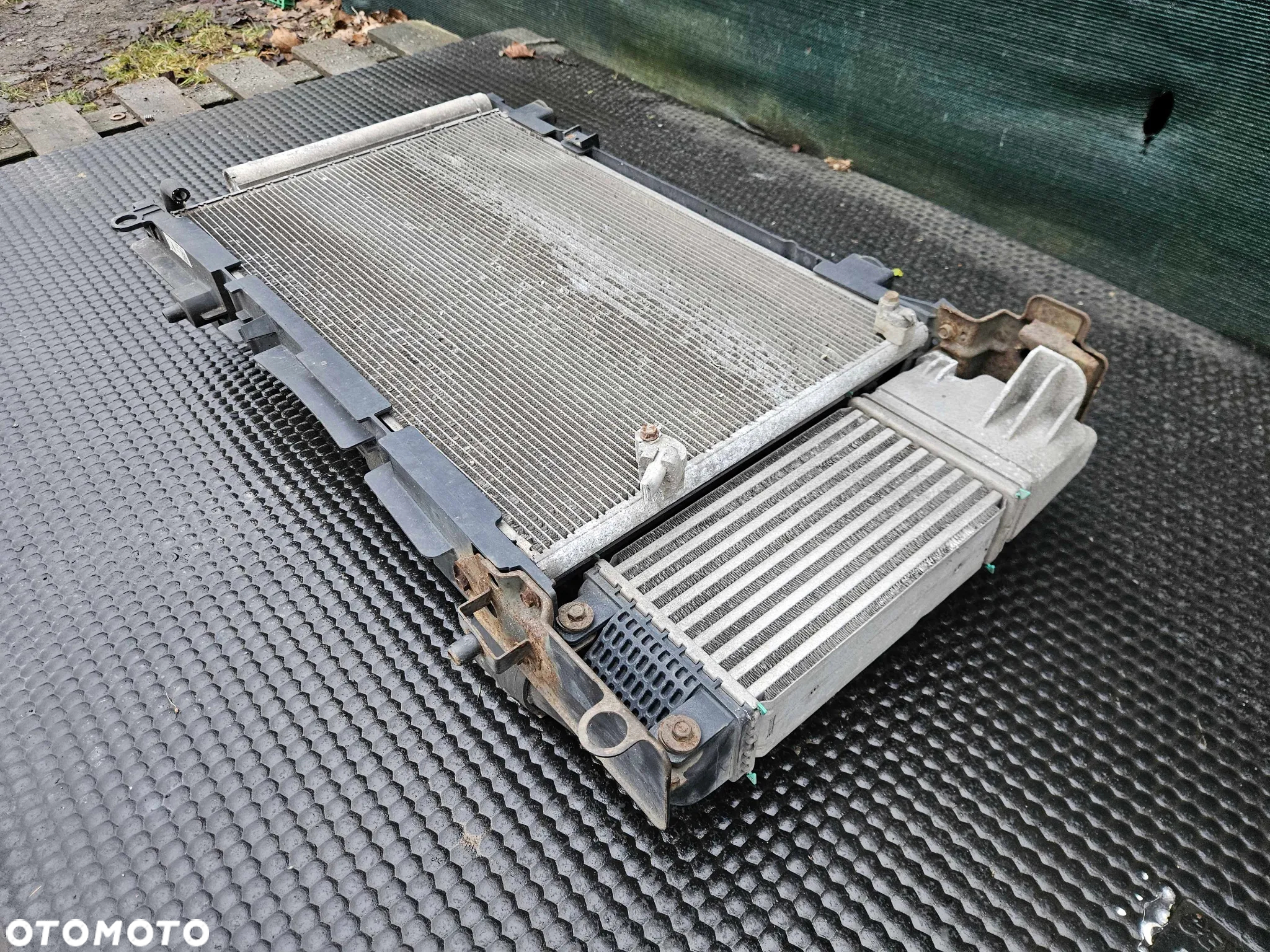 Chłodnica Wody Plynu Klimatyzacji Intercooler Wentylator 1.4 D4D Toyota Auris 1 I Lift 2011r - 17