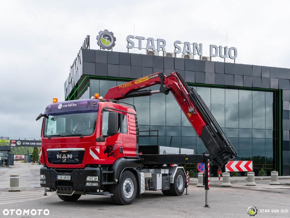 MAN TGS 18.440 4x4H PALFINGER PK 23002 HDS Żuraw Ciągnik - 8