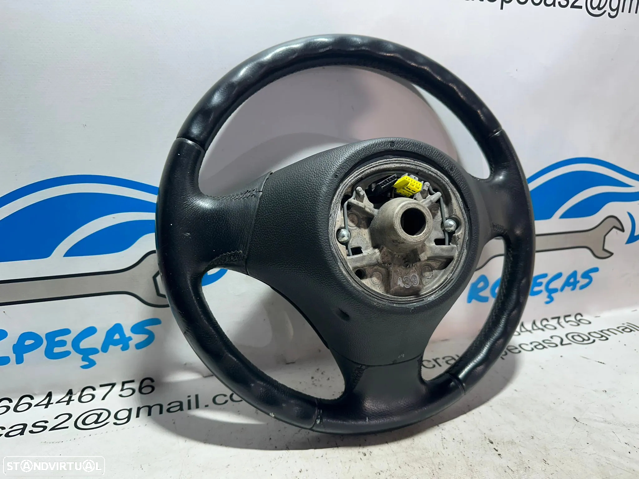 Volante Completo Pele Original Multifunções Comandos BMW Serie 1 3 X1 E83 6764547 - 6