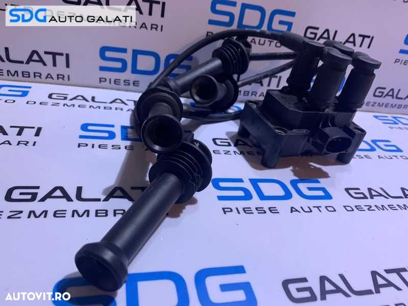 Bobina Inductie Completa cu Fisa Fise Ford Cougar 2.0 16V 1998 - 2001 Cod 988F-12029-BA 988F12029BA YM2F-12029-AB YM2F12029AB 0221503491 [D0187] - 5