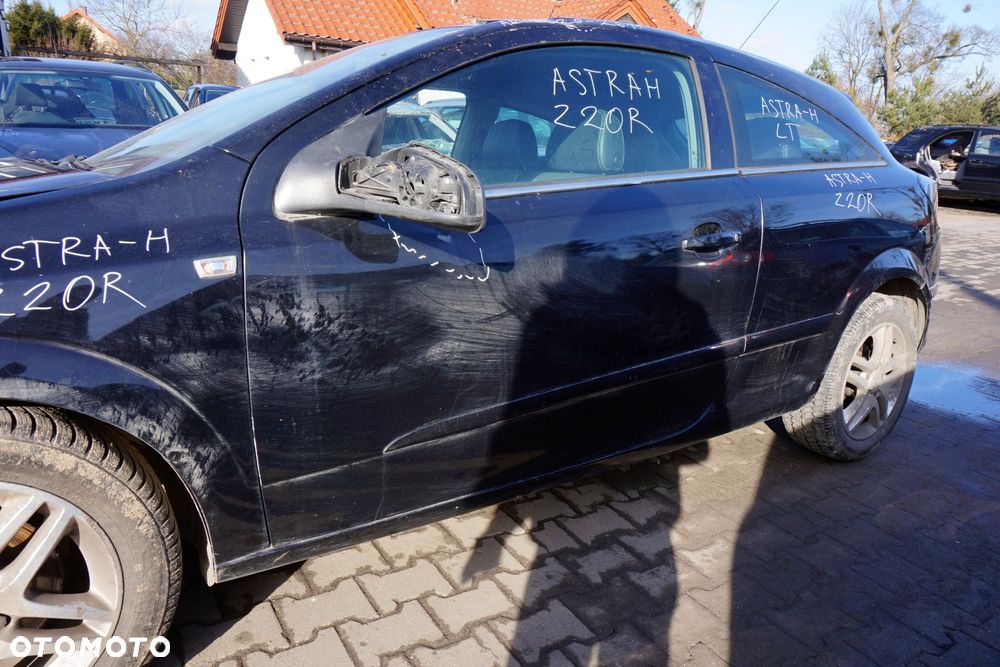 DRZWI PRZEDNIE LEWE ASTRA III H 3D HB Z20R  CZARNY OPEL 2004-2006 - 4
