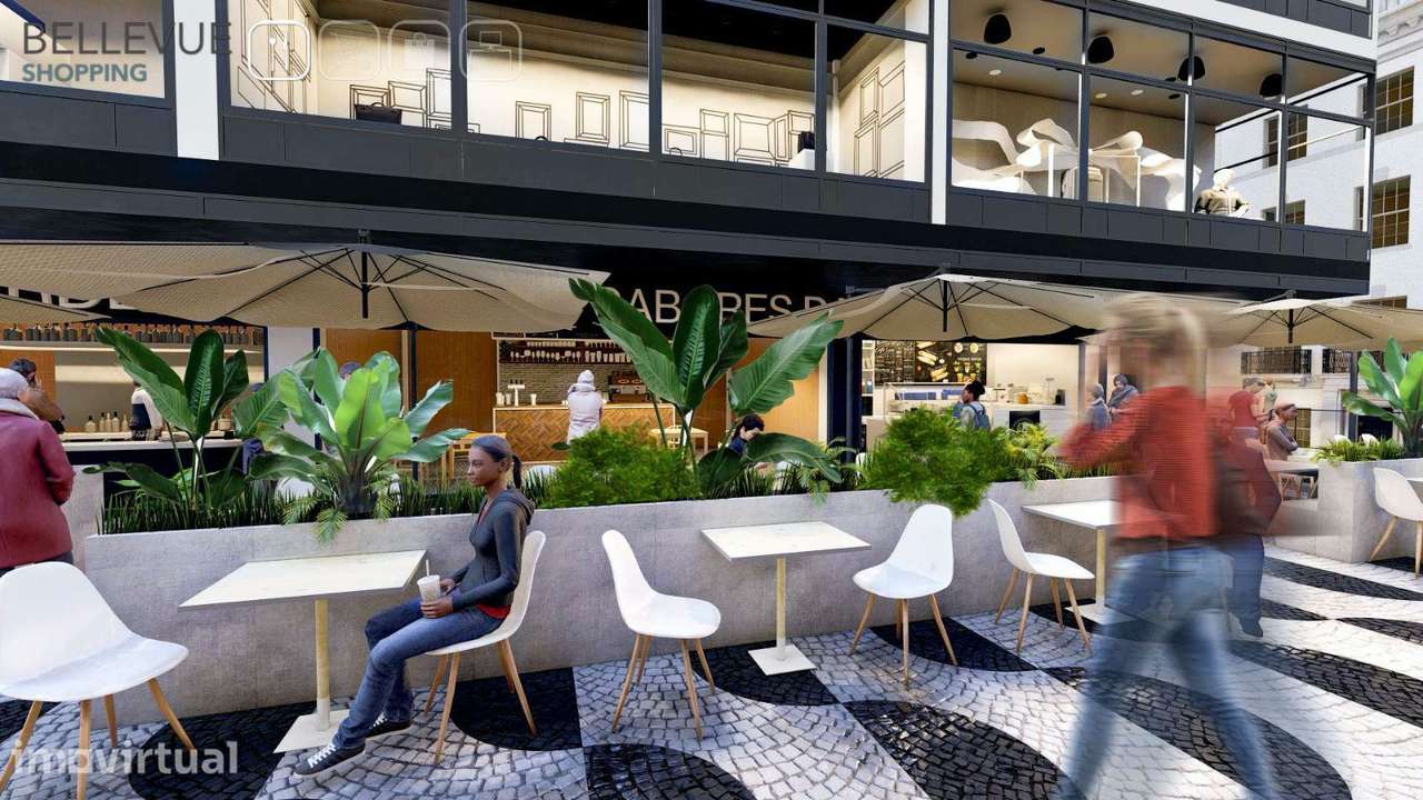 Loja com 252 m2 com montra, perto da praia - Grande imagem: 2/6