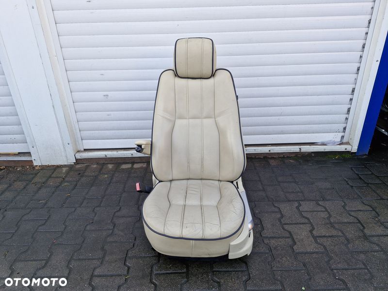 range rover l322 fotel kierowcy lewy przód uk skóra - 1