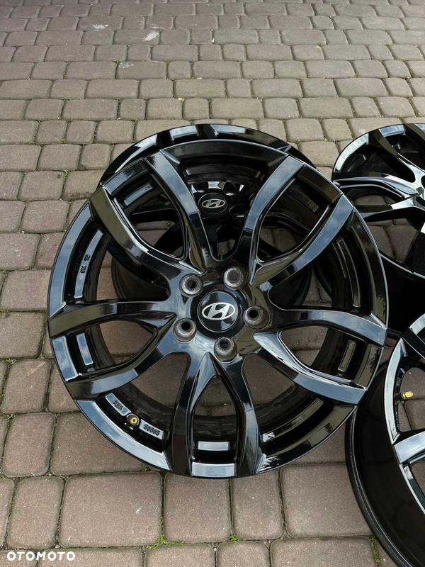Alufelgi Hyundai 5x114,3 18  Czujniki Kona Tucson IX35 Sorento CZARNE
