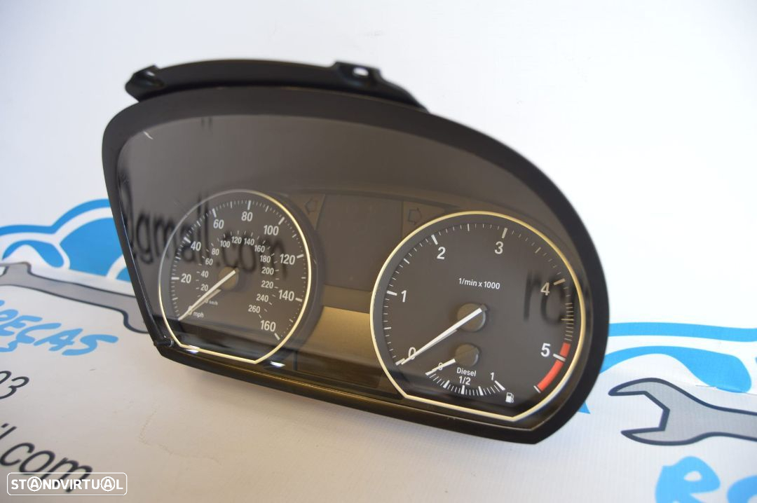QUADRANTE MOSTRADORES PAINEL INSTRUMENTOS MPH KM 9141478 914147801 102498576 BMW SERIE 1 E87 E81 E82 - 2