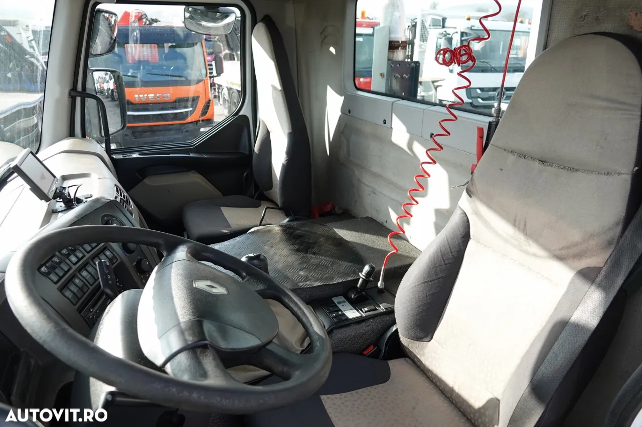 Renault KERAX 410 / 6x4 / BASCULANTE + HDS FASSI F150 / HYDROBURTA / BORDMATIC - 27