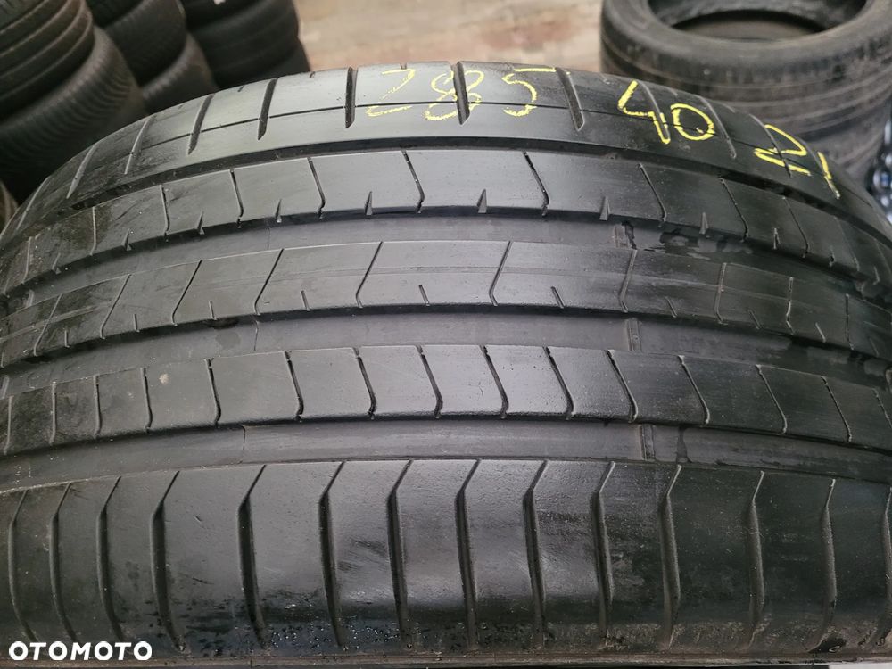 285/40R21 109Y A01 - Pirelli PZero - 23r - 6.5mm- Komplet - 2
