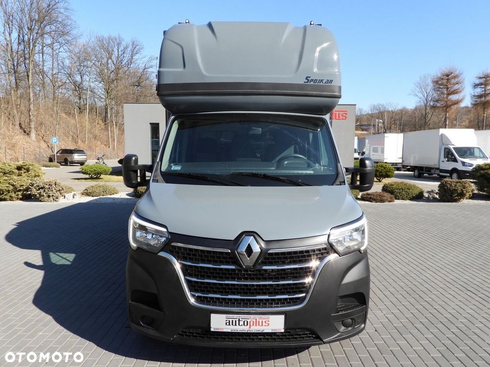 Renault MASTER PLANDEKA 10 PALET WEBASTO TEMPOMAT LEDY PNEUMATYKA KLIMATYZACJA  165KM - 6