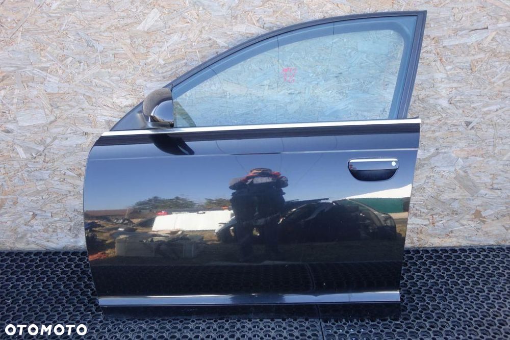 DRZWI LEWE PRZEDNIE CZARNA PERŁA AUDI A6 C6 232323232 - 2