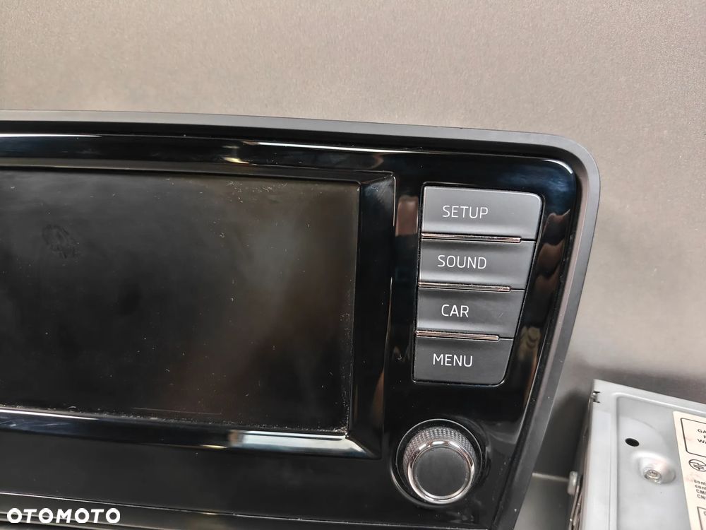 Radio Ekran Skoda Octavia 3 III Czytnik Multimediów Wyświetlacz 5Q0035842B 5E0919605H - 7
