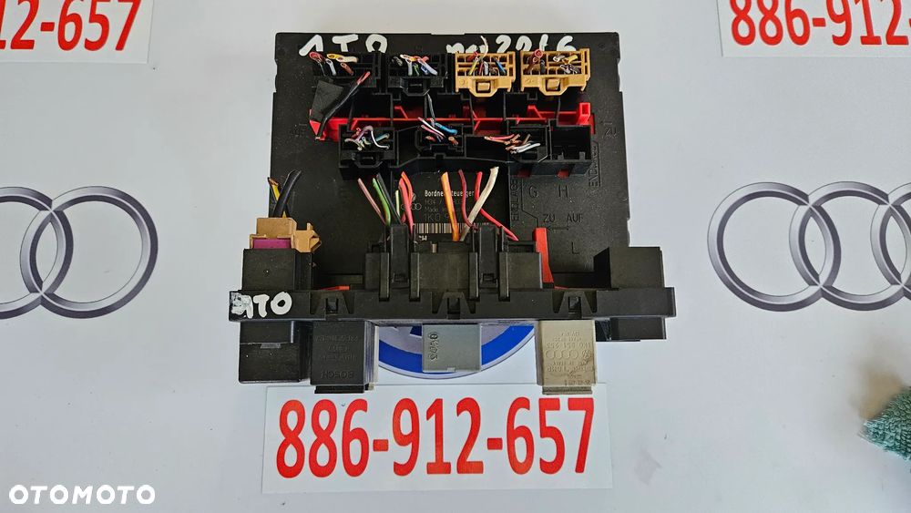 VW Touran 1T Moduł bordnetz Sterownik komfortu BCM 1K0937049M - 1