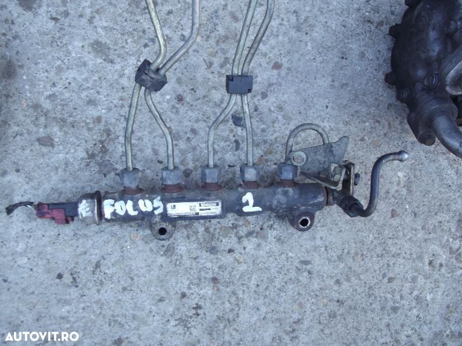 Rampa Injectoare Ford Focus 2 1.6tdci C Max fiesta peugeot 1.6hdi Mazda 3 volvo v50 1.6 - 2
