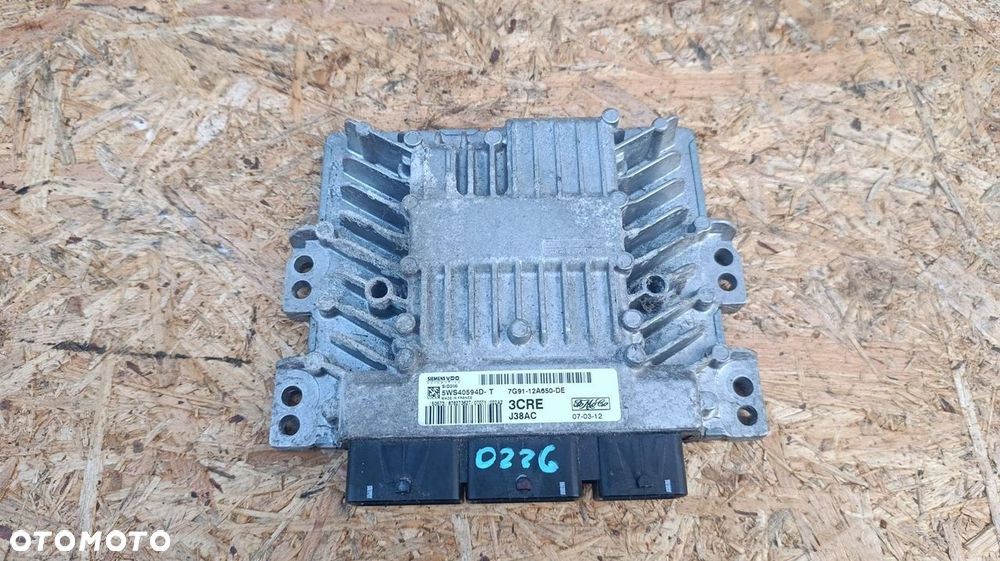STEROWNIK SILNIKA KOMPUTER FORD S-MAX I 2.0 TDCI 7G91-12A650-DE - 1