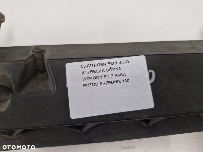 CITROEN BERLINGO II III PAS PRZÓD PRZEDNI GÓRNY BELKA WZMOCNIENIE - 6