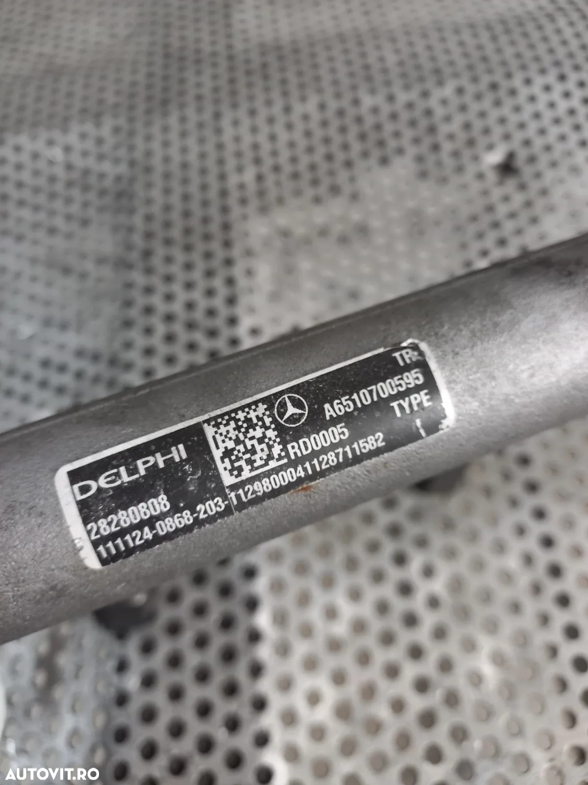Kit Injectie Injectoare Pompa Rampa Mercedes 2.2 Cdi Euro 5 Motor 651 Cod A A A Sprinter C/E Class - 9