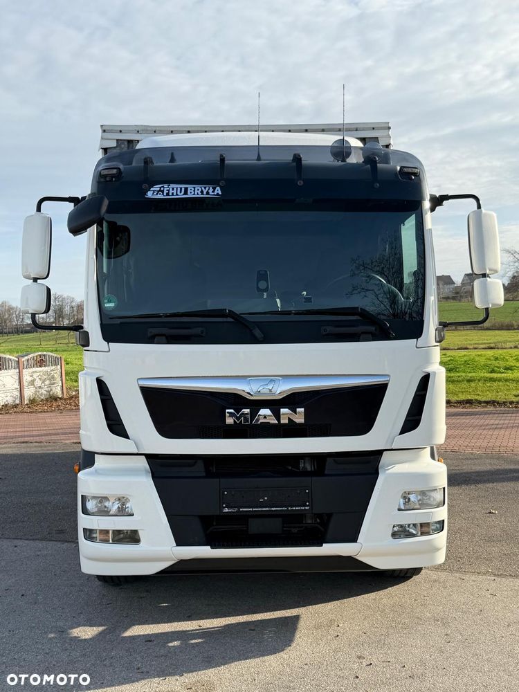 MAN TGM 15.290 / FIRANKA / 2016R / KLIMA POSTOJOWA /SPROWADZONY/ 8T ŁADOWNOŚĆ / 17 PALET / E6  / WINDA / - 3