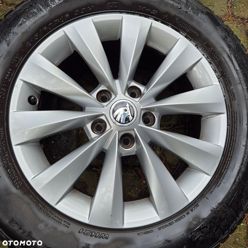 ZIMA 16'' ORYGI. SKODA KAROQ YETI SUPERB OCTAVIA 4 TOURAN PASSAT T-ROC TT - 2