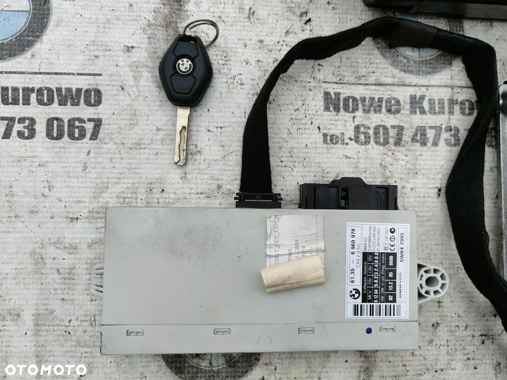 BMW E60 E61 3.0d 2.5d Automat Sterownik silnika Zestaw startowy 7796637 - 2