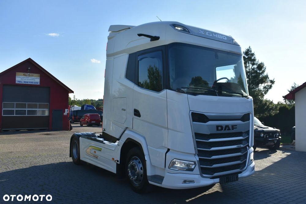 DAF XG480 //KLIMA POSTOJOWA X2 // ACC // PCC // ZABUDOWY // FULL LED // 2X FOTEL PNEUMATYCZNY // PREMIUM DAF AUDIO // - 8