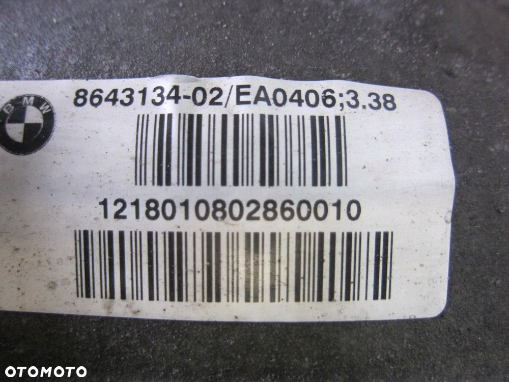 BMW X3 G01 B46 X4 G02 MOST TYLNY DYFER DYFERENCJAŁ 3.38 8686219 33108686219 - 9