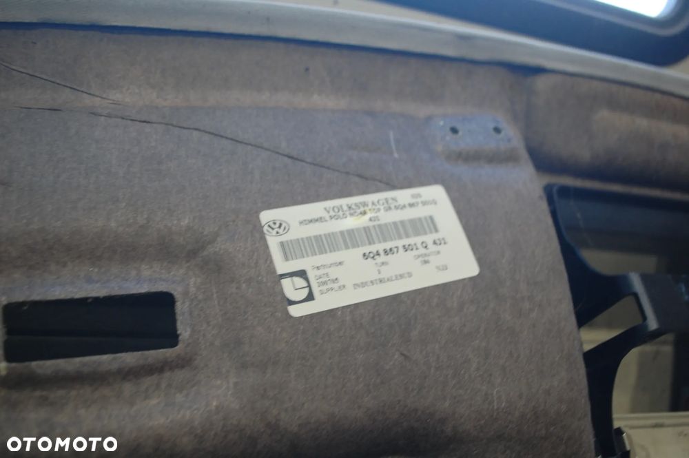 PODSUFITKA VW POLO IV 9N3 5D 6Q4867501Q - 5