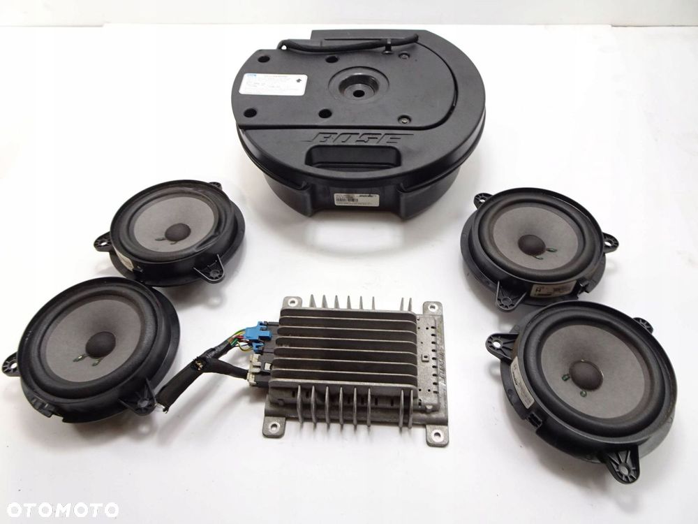 subwoofer głośniki wzmacniacz kpl. nissan qashqai j10 06-13 r. - 1