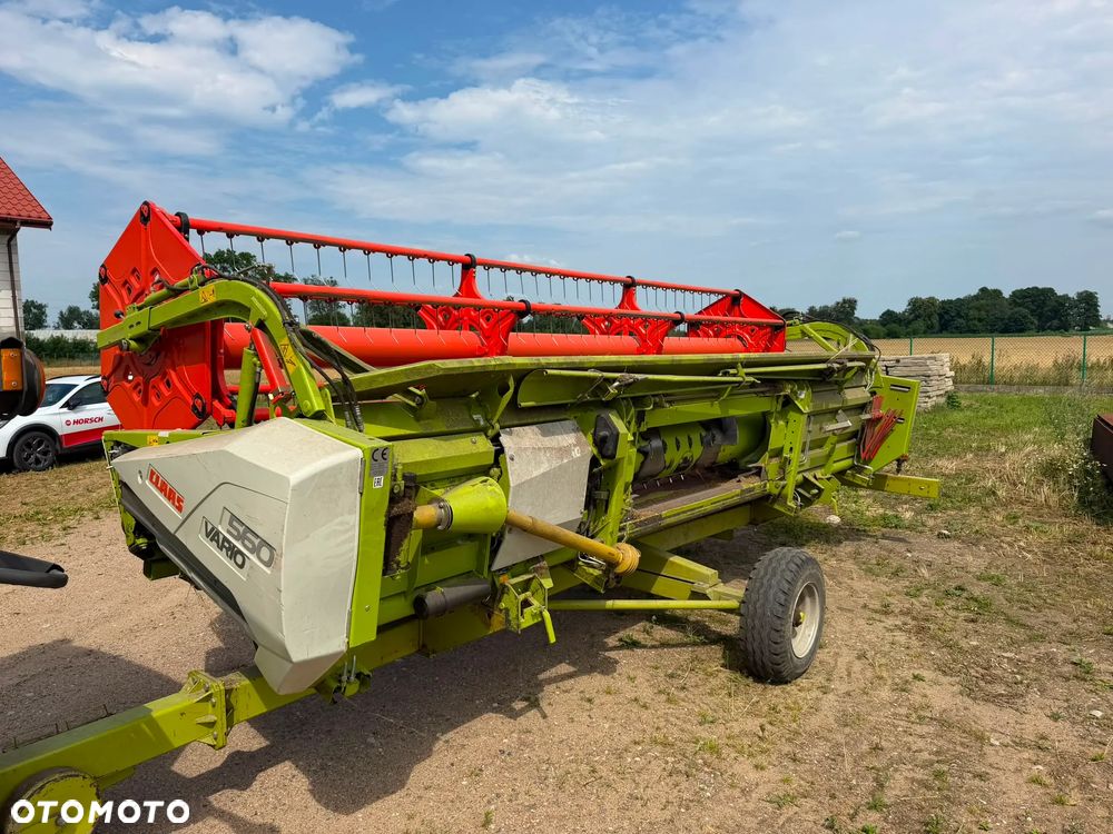 Claas Tucano 420, heder CLAAS VARIO 560, przystawka do kukurydzy CLAAS CORIO 675FC - 24