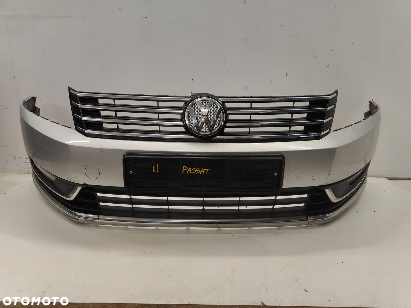 Volkswagen passat b7 10-14 ZDERZAK PRZÓD PRZEDNI - 1