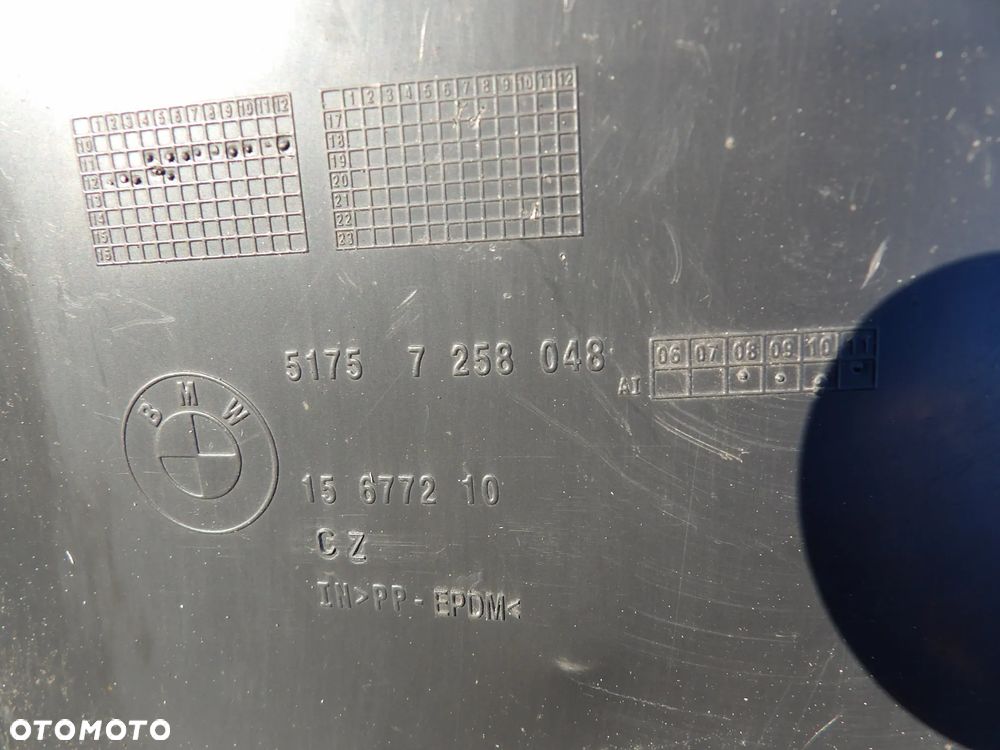 BMW - F30,F31 - OSŁONA PODWOZIA - LEWA /PRAWA STRONA ZDERZAKA - CENA ZA 1 SZT - 7258047  7258048 - 4