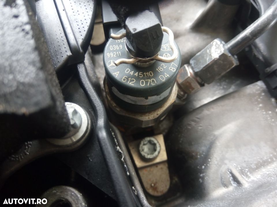Motor Mercedes 2.2 cdi 611962 injectoare cutie viteze turbina compresor AC alternator - 13