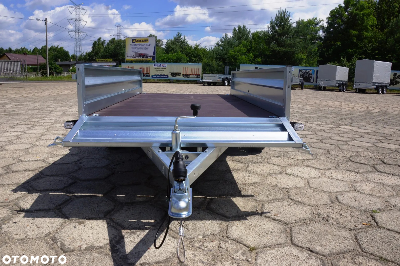 Zaslaw 1 oś, przyczepa prawko B, 750 kg DMC  MOCNA I SOLDNA - 20