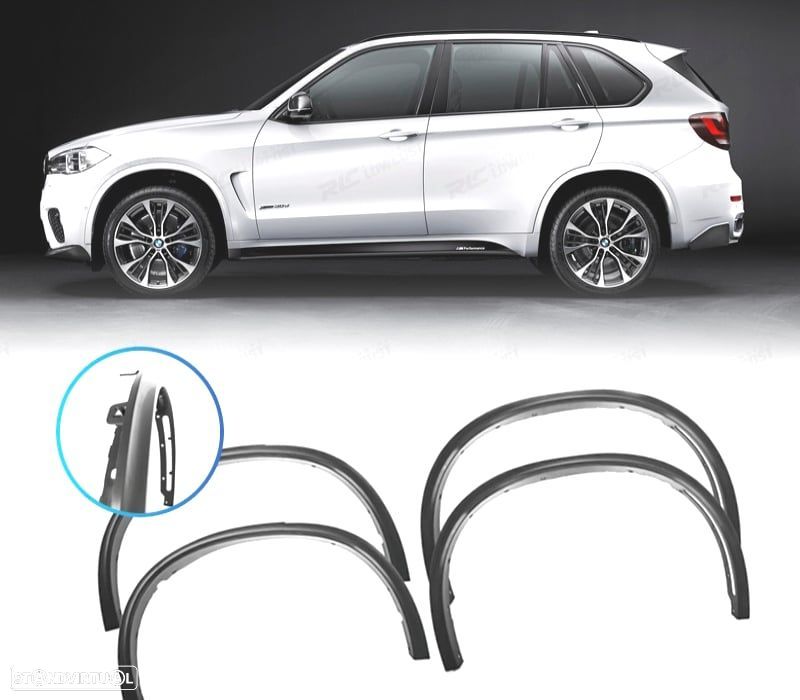 ABA GUARDA LAMAS BMW X5 F15 15-18 LOOK M - 1