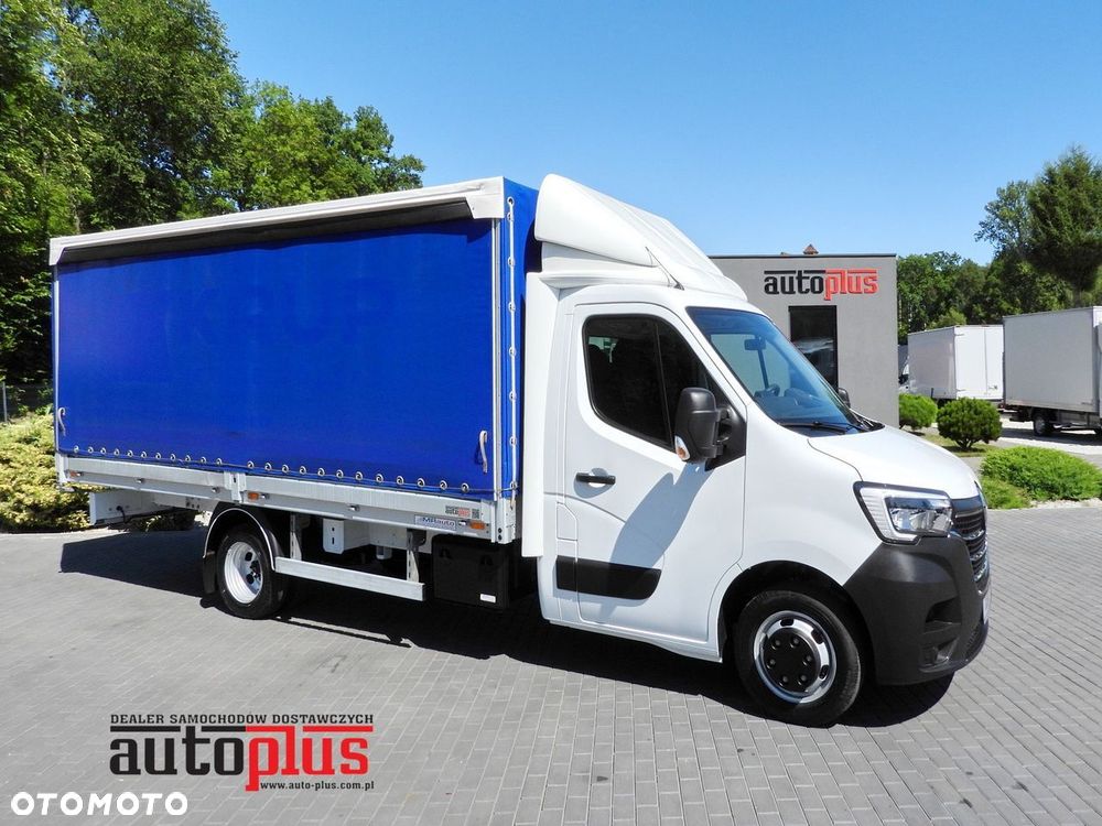Renault MASTER PLANDEKA 10 PALET TEMPOMAT NAWIGACJA LEDY PNEUMATYKA BLIŹNIACZE KOŁA KLIMATYZACJA  165KM