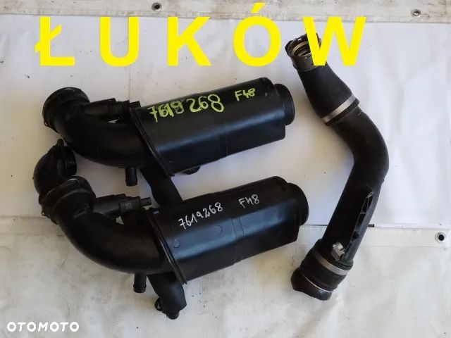 BMW F48 28i Rura Wąż Przewód Turbo Rezonator 7619268 - 1